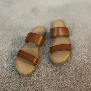 Womens Old Navy Double-Strap Sandals